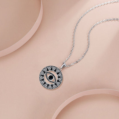 Devil's Eye Necklace Light Luxury Minority High Sense